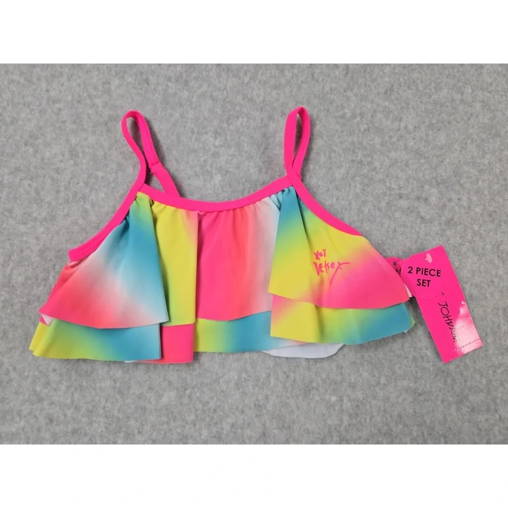 Betsy Johnson 2 pc Swimsuit Girls Size 2T Bikini‎ Bathing Suit Swimming Set NEW